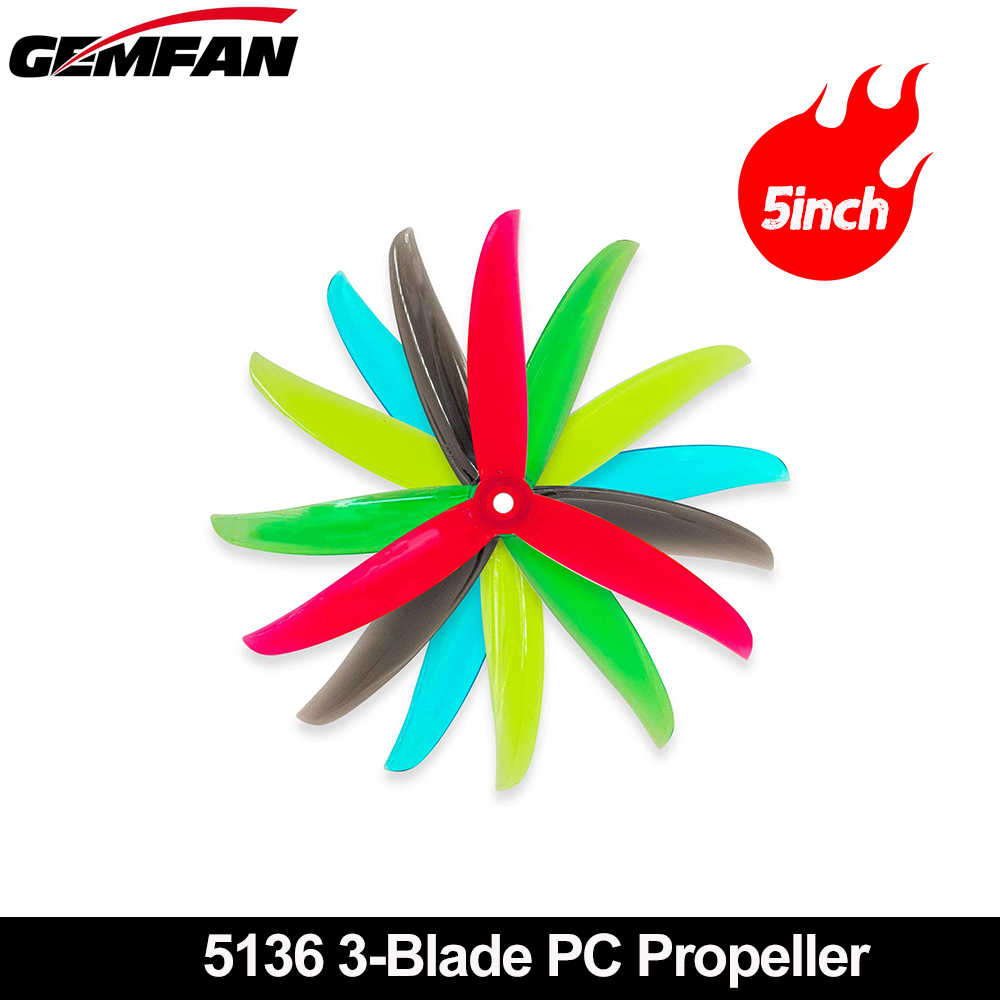 Fpv Drone Quadcopter - Gemfan VANOVER 5136 Elica PC a