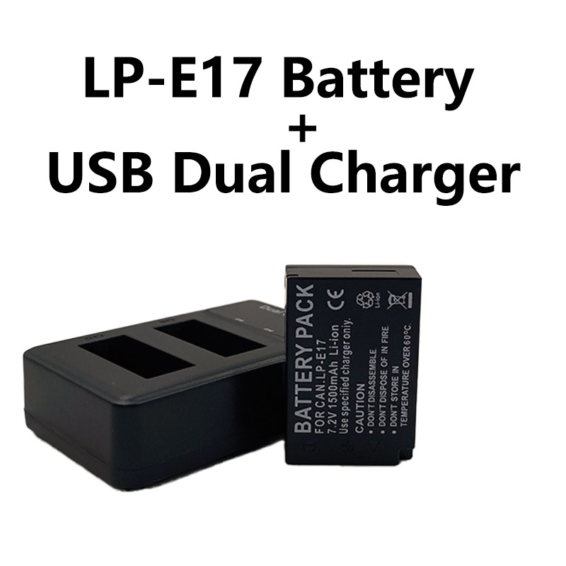 Canon Camera Eos R8 - Batmax LP-E17 LPE17 LP E17 Batteria