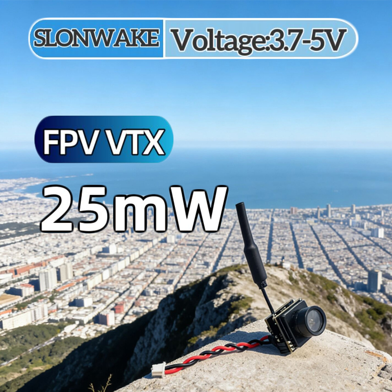 Fpv Drone Frame - SLONWAKE FPV Trasmettitore e Telecamera Integrati