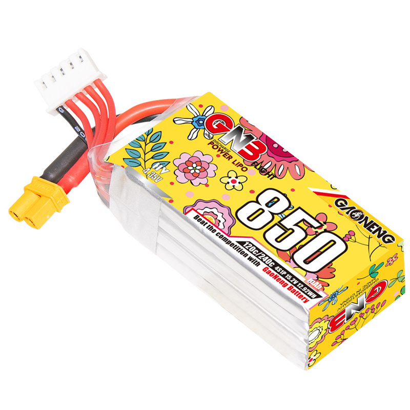 Batteria Lipo GNB 4S 15.2V 850 - Fpv Drone Charger recensione e prezzo